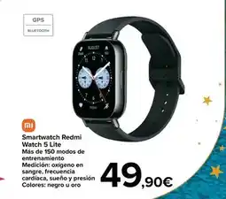 Carrefour Xiaomi - smartwatch redmi watch 5 lite oferta