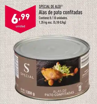 ALDI Alas de Pato Confitadas oferta