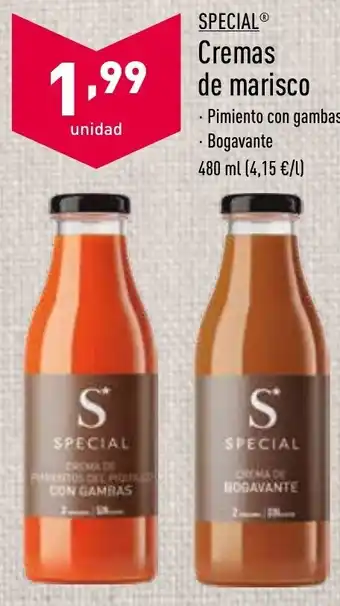 ALDI Cremas de Marisco oferta