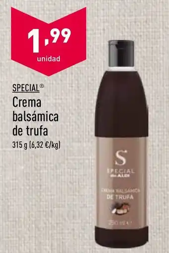 ALDI Crema Balsámica de Trufa oferta