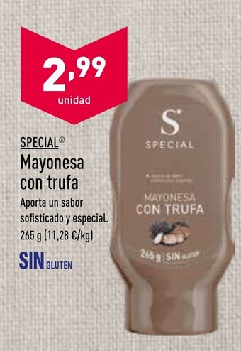 Special Mayonesa Con Trufa