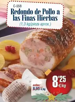 Abordo Redondo - de pollo a las finas hierbas oferta