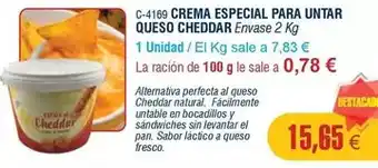 Abordo Pan - crema especial para untar queso oferta