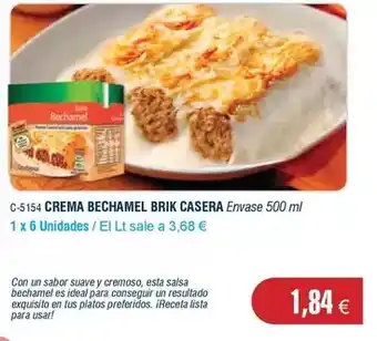 Abordo Ideal - crema bechamel brik casera oferta