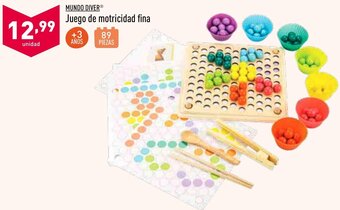 ALDI Mundo Diver Juego de Motricidad Fina oferta