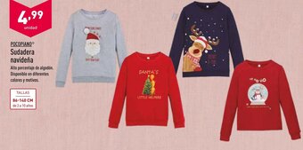 ALDI Pocopiano Sudadera Navideña oferta