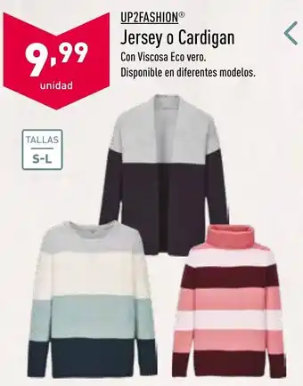 ALDI Up2Fashion Jersey o Cardigan oferta