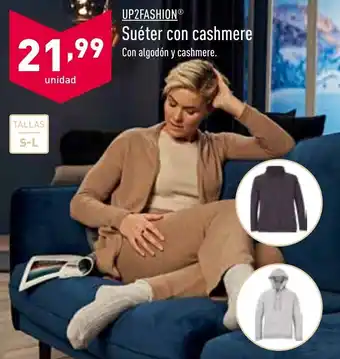 ALDI Up2Fashion Suéter con Cashmere oferta