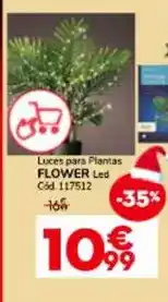 Conforama Flower - luces para plantas oferta