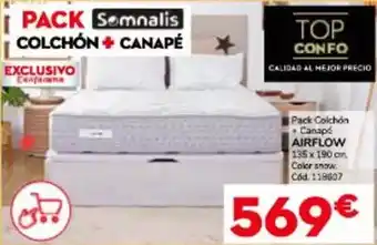 Conforama Colchon +canapé oferta