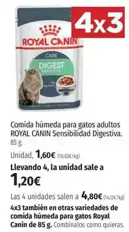 El Corte Inglés Royal - canin comida húmeda para gatos adultos oferta