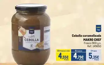 Makro Makro - cebolla caramelizada oferta