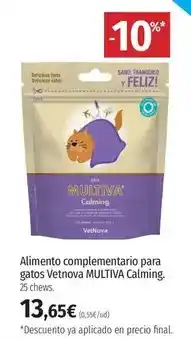 El Corte Inglés Delicious - alimento complementario para gatos vetnova oferta