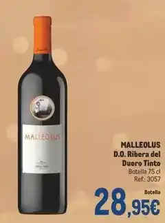 Makro Malleolus - d.o. ribera del duero tinto oferta