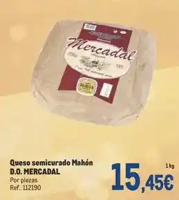 Makro Mercadal - queso semicurado mahon d.o oferta