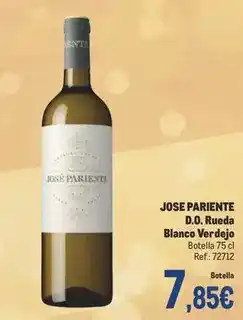 Makro José pariente - d.o. rueda blanco verdejo oferta