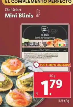 Lidl Chef select - mini blinis oferta