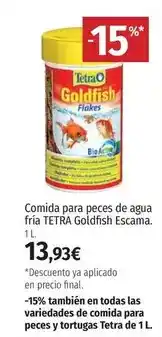 El Corte Inglés Tetra - comida para peces de agua fria goldfish escama oferta