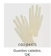 El Corte Inglés Guantes calados oferta