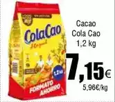 FROIZ Cola cao - cacao oferta