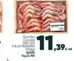 Family Cash Gamba cocida 100/120 caja madera oferta