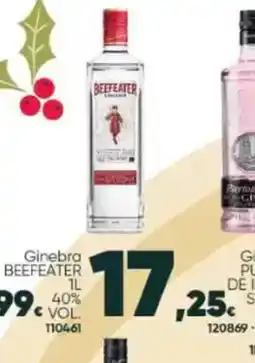 Family Cash BEEFEATER Ginebra oferta