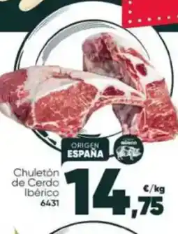 Family Cash Chuletón de Cerdo Ibérico oferta