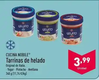 ALDI Cucina nobile - tarrinas de helado oferta