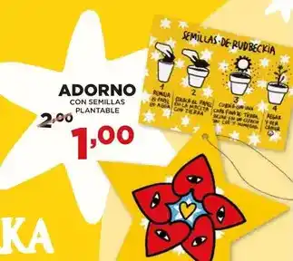 Alimerka Terra - adorno con semillas plantable oferta