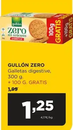 Alimerka Gullón - zero galletas digestive oferta