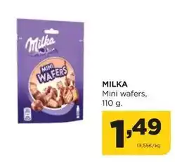 Alimerka Milka - mini wafers oferta