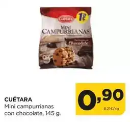 Alimerka Cuétara - mini campurrianas con chocolate oferta