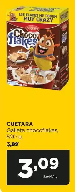 Alimerka Cuétara - galleta chocoflakes oferta