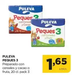 Alimerka Puleva - peques 3 oferta