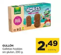 Alimerka Gullón - galletas hookies sin gluten oferta