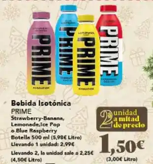 Gadis Prime - bebida isotónica oferta