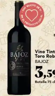 Gadis Bajoz - vino tinto oferta