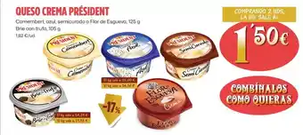 AhorraMas Président - queso crema oferta