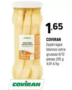 Coviran Coviran - esparragos blancos extra gruesos oferta