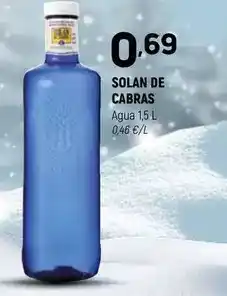 Coviran Solán de cabras - agua oferta