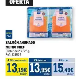 Makro Chef - salmon ahumado oferta