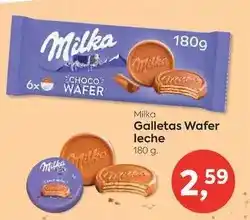 Suma Supermercados Milka - galletas wafer leche oferta