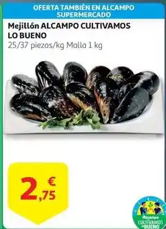 Alcampo Alcampo - mejillón alcampo cultivamos oferta