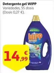 Alcampo Wipp - detergente gel oferta