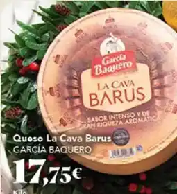 Gadis García baquero - queso la cava barus oferta