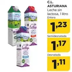 Alimerka La asturiana - leche sin lactosa oferta