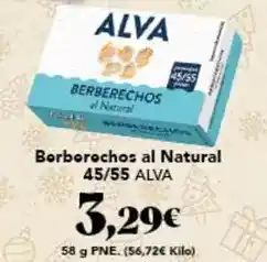 Gadis Berberechos al natural oferta