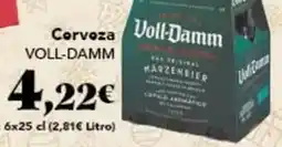 Gadis Voll-damm - cerveza oferta