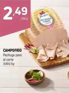 Coviran Campofrío - pechuga pavo al corte oferta