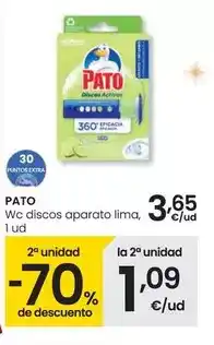 Eroski Pato - wc discos aparato lima oferta